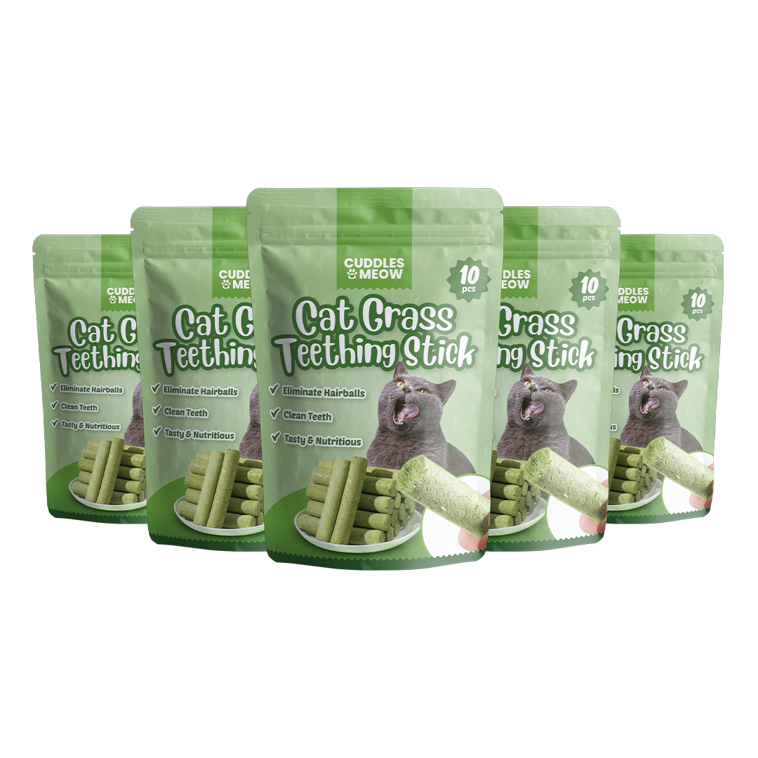 Cat Grass Teething Stick - MantroForce