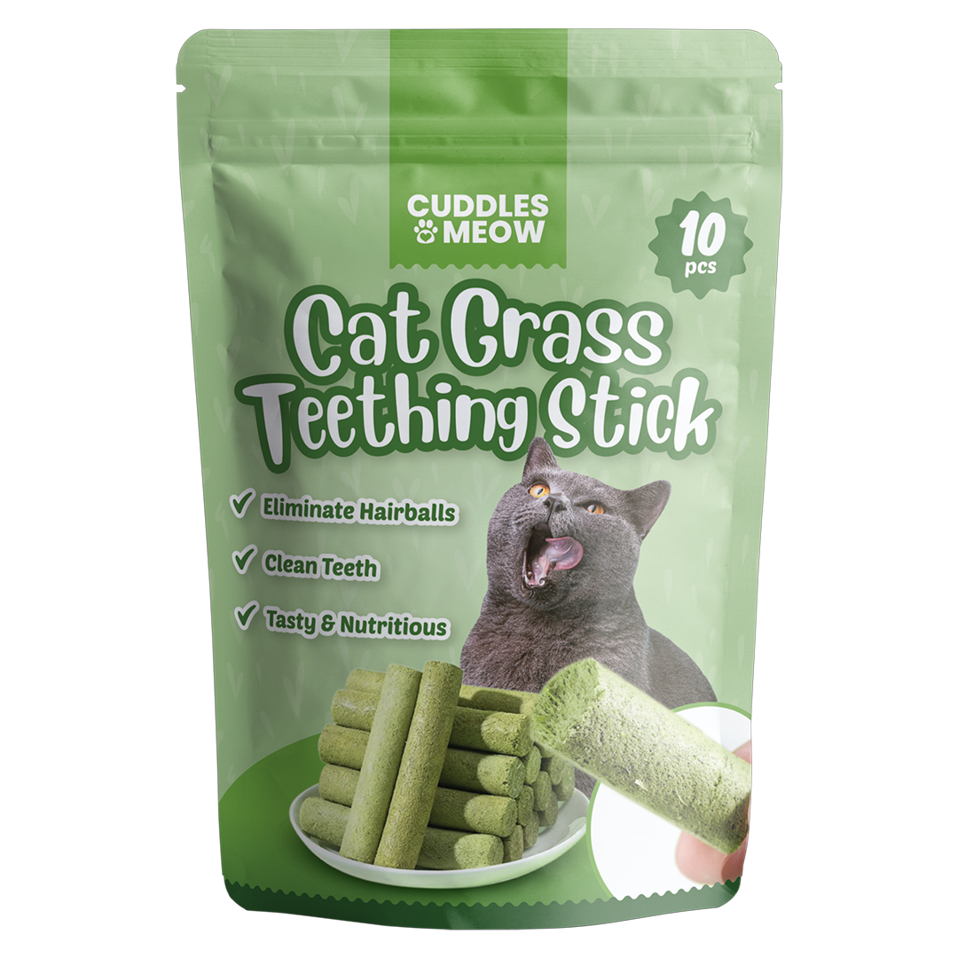 Cat Grass Teething Stick - MantroForce